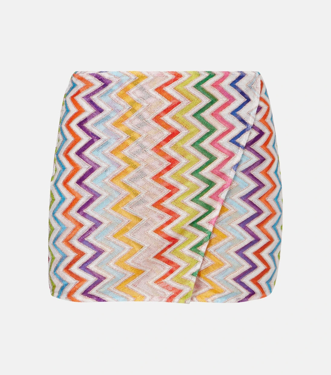 Missoni - Zigzag lamé skort