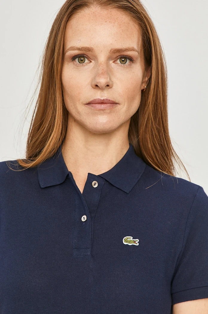 Lacoste Pamuklu Kadın Yakalı Tişört