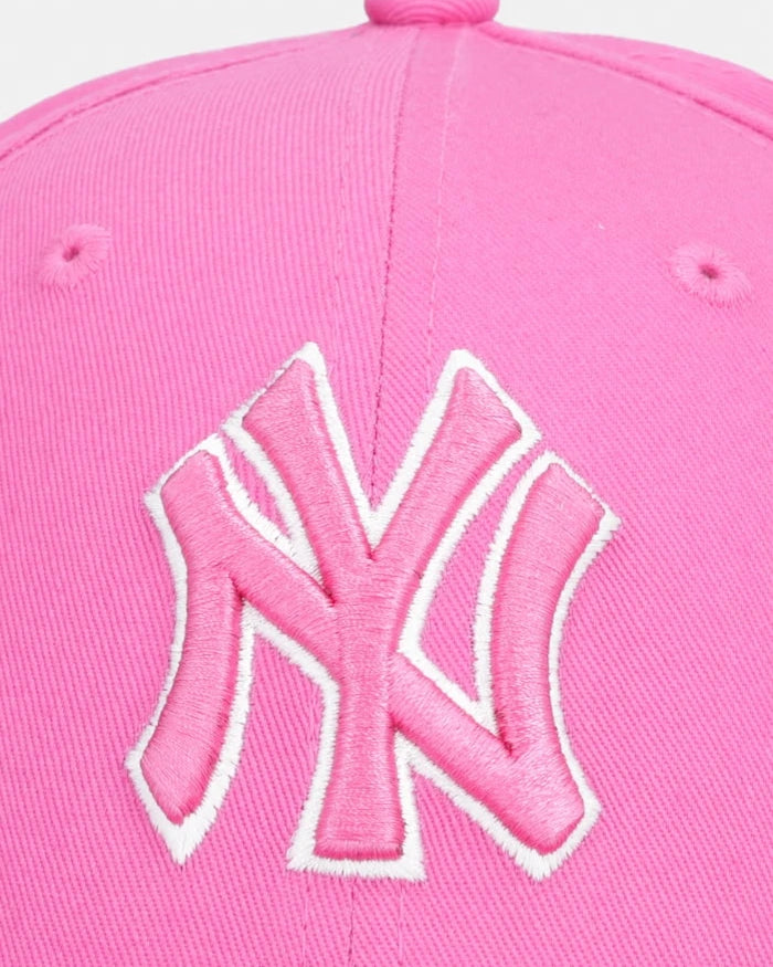 New Era шапка с козирка от памук TEAM OUTLINE 940 NYY