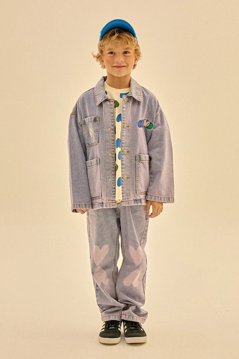 Jellymallow - Momo reversible cotton-blend jacket