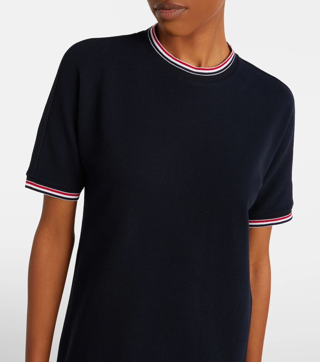 Thom Browne - Dolman cotton T-shirt dress