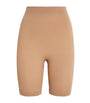 Skims Nude Seamless Sculpt Mid-Thigh Shorts