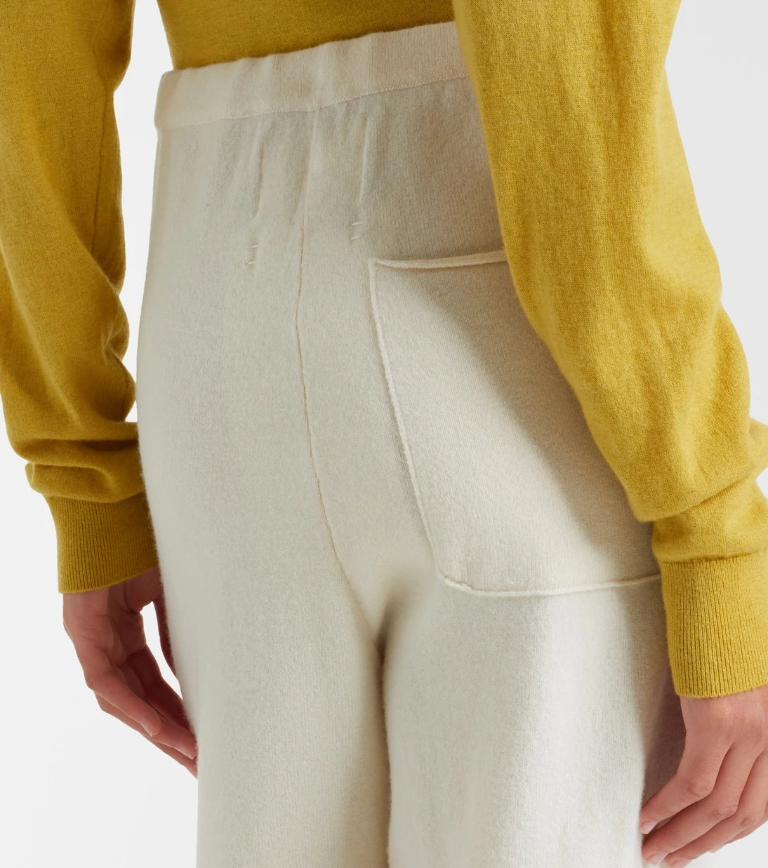 Extreme Cashmere - N°320 Rush cashmere-blend straight pants