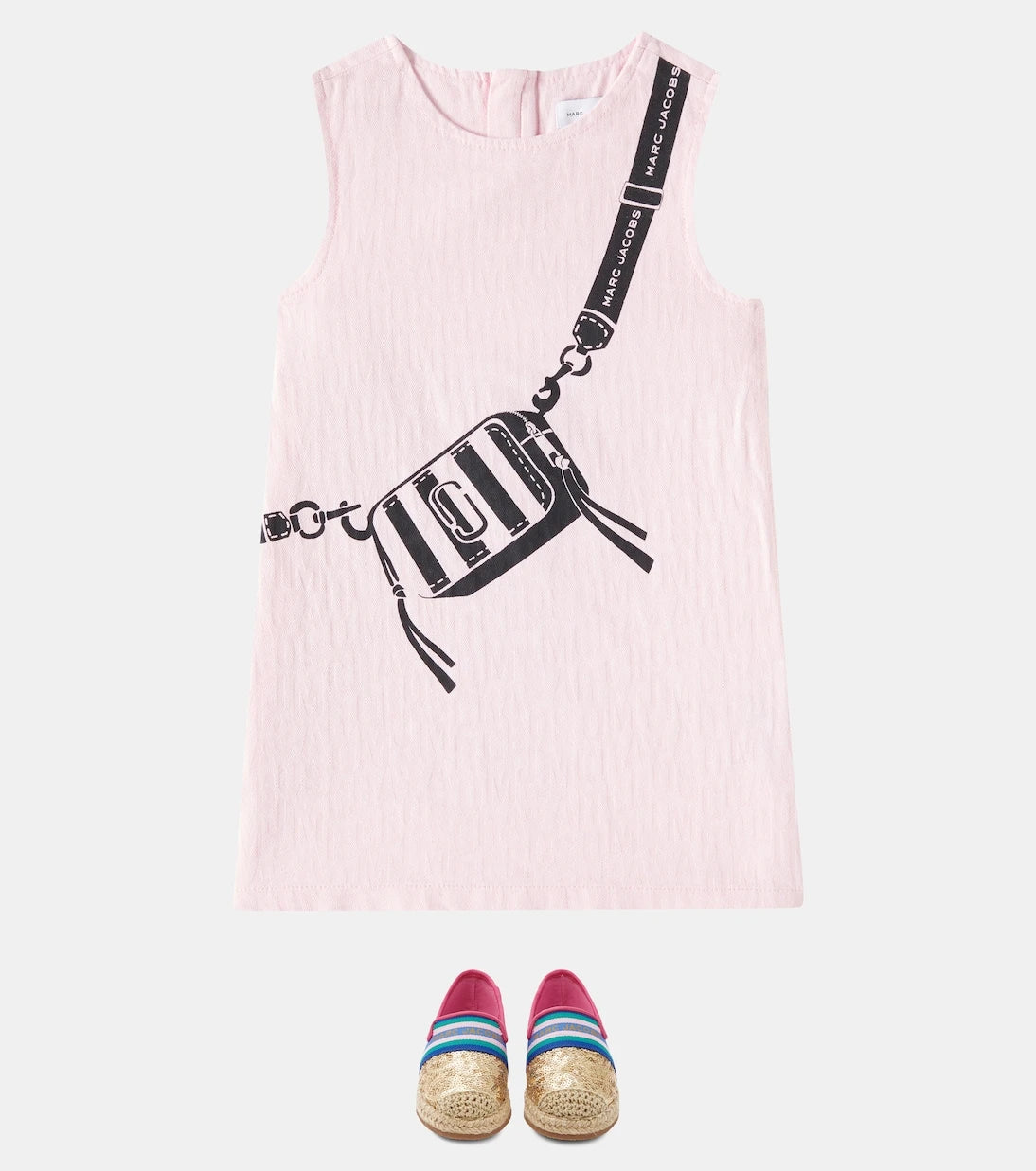 Marc Jacobs Kids - فستان قطني