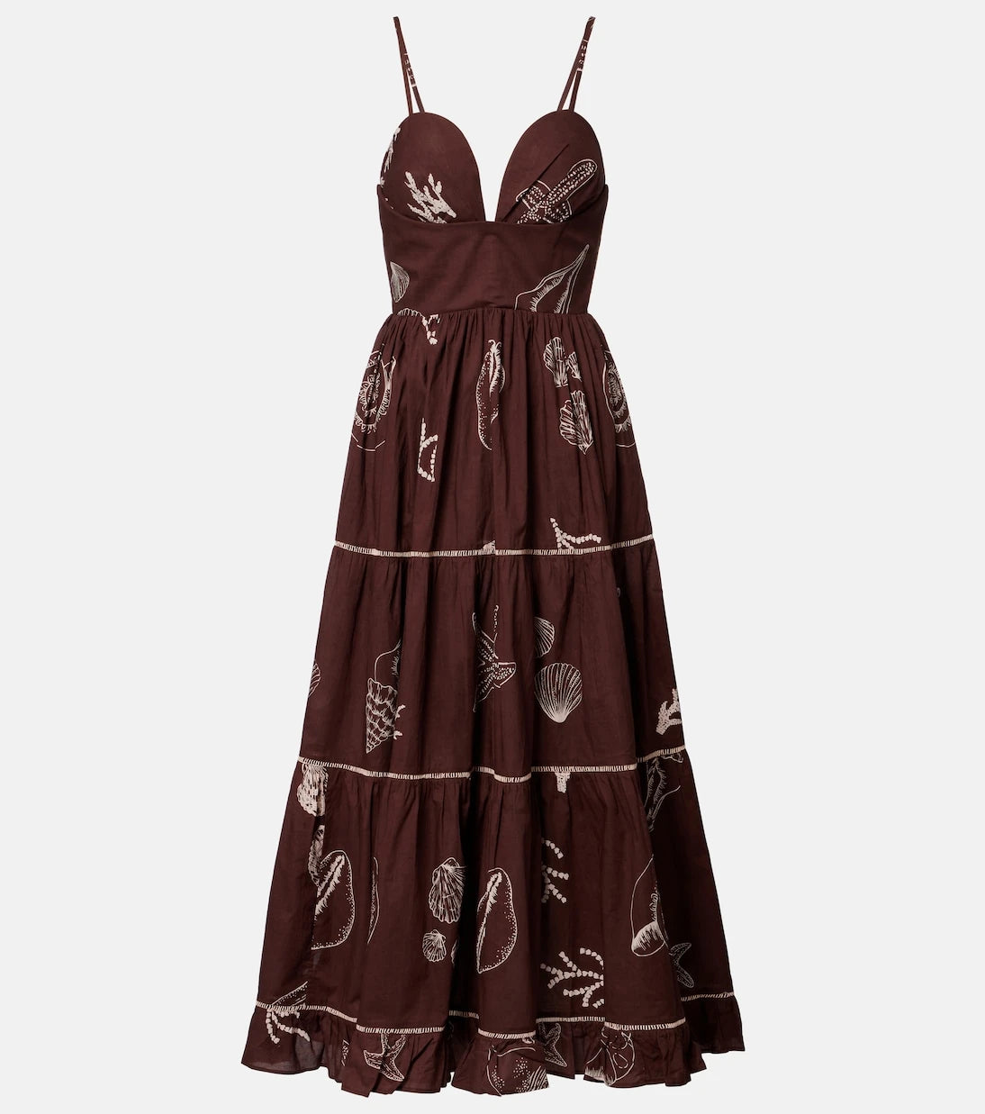 Poupette St Barth - Milena printed cotton maxi dress
