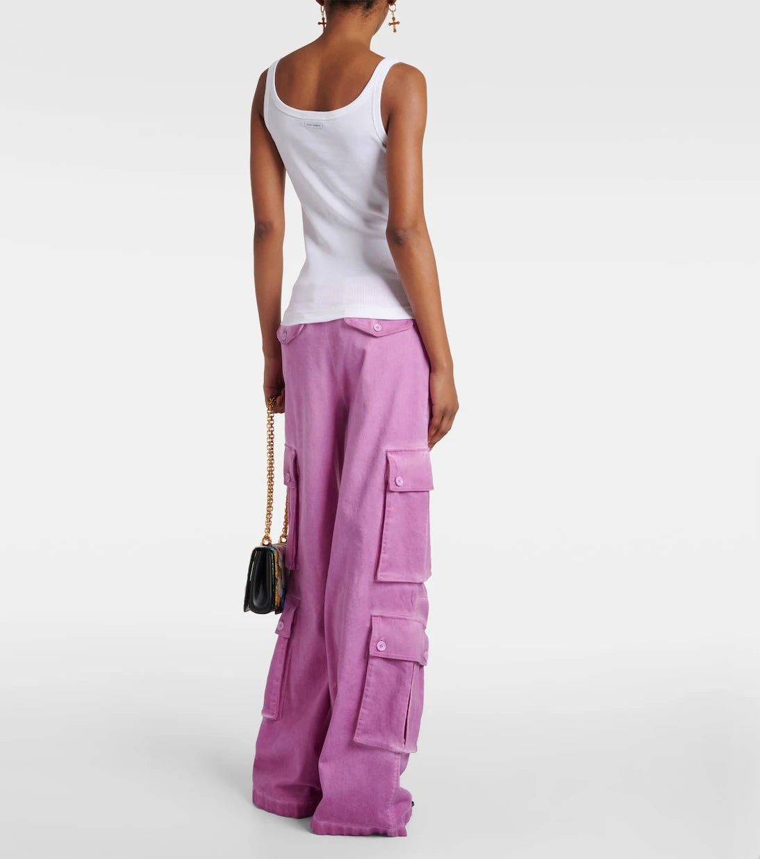 Dolce&Gabbana - Ribbed-knit cotton tank top