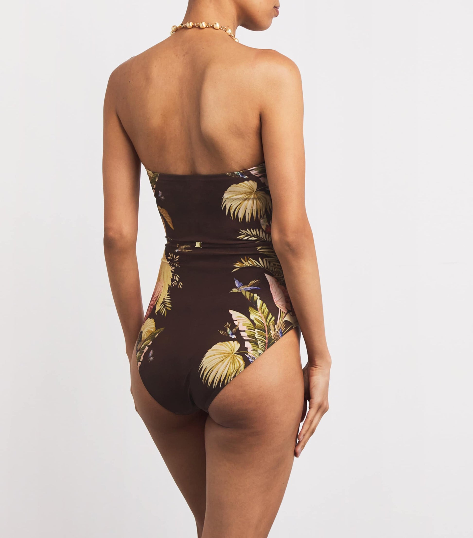 Zimmermann Off-The-Shoulder Ascension Swimsuit