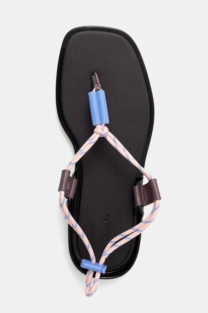 Calvin Klein Kadın Sandalet BEACH SANDAL ROPE PU 2