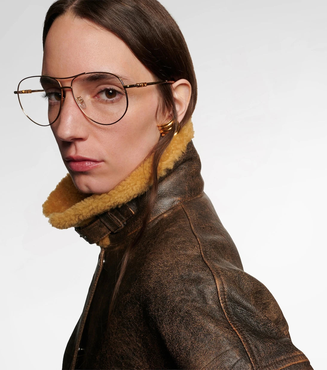 Fendi - Fendigraphy aviator glasses