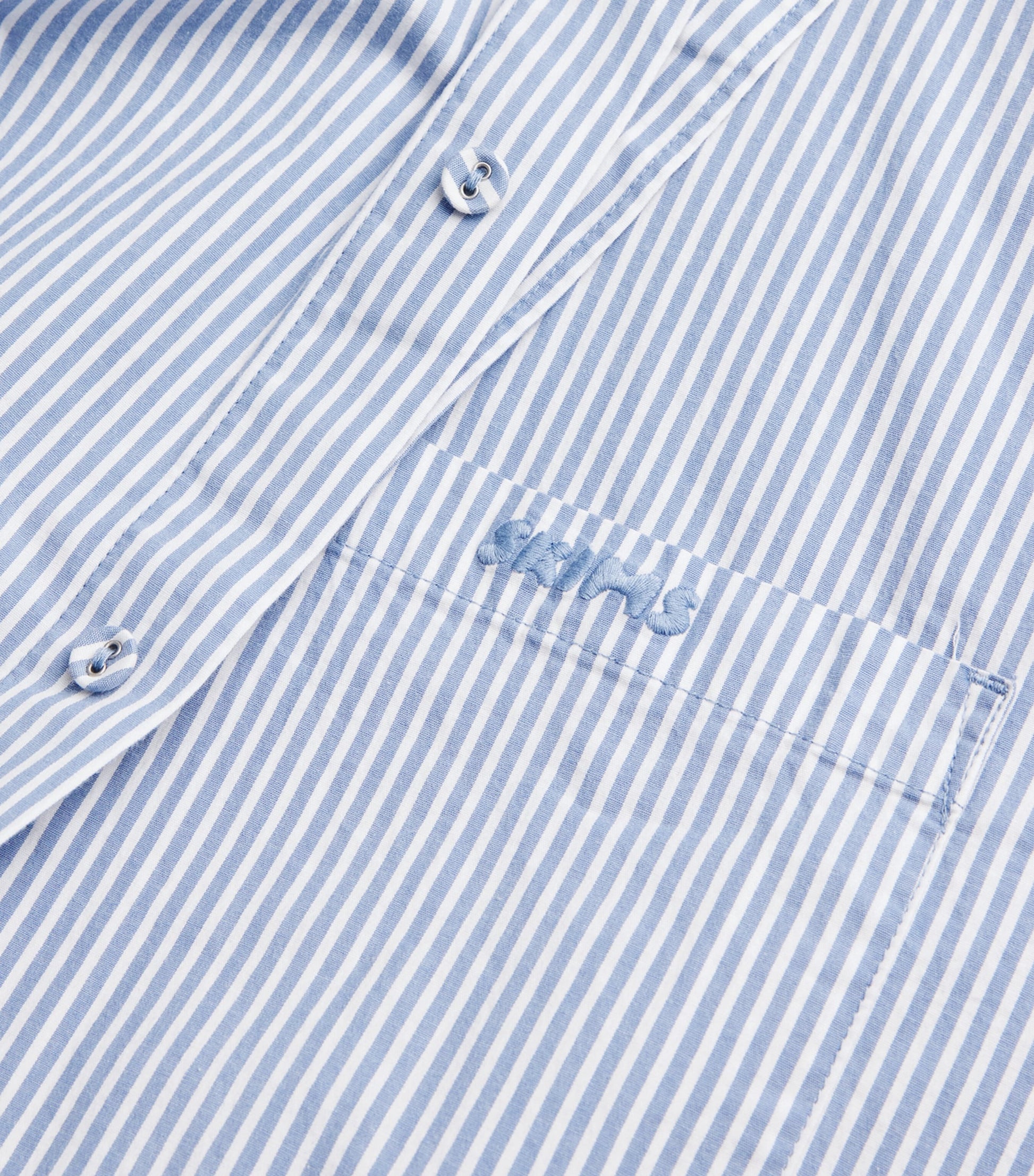 Stretch-Cotton Stripe Pyjama Set