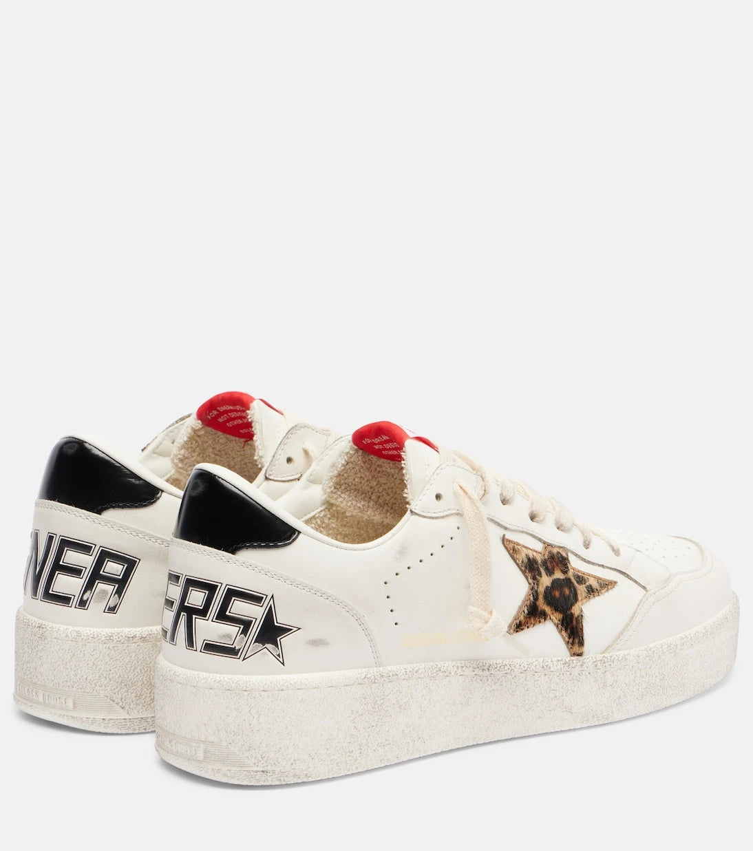 Golden Goose - Ball Star leather platform sneakers
