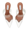 Alaïa Patent Coeur Mules 90