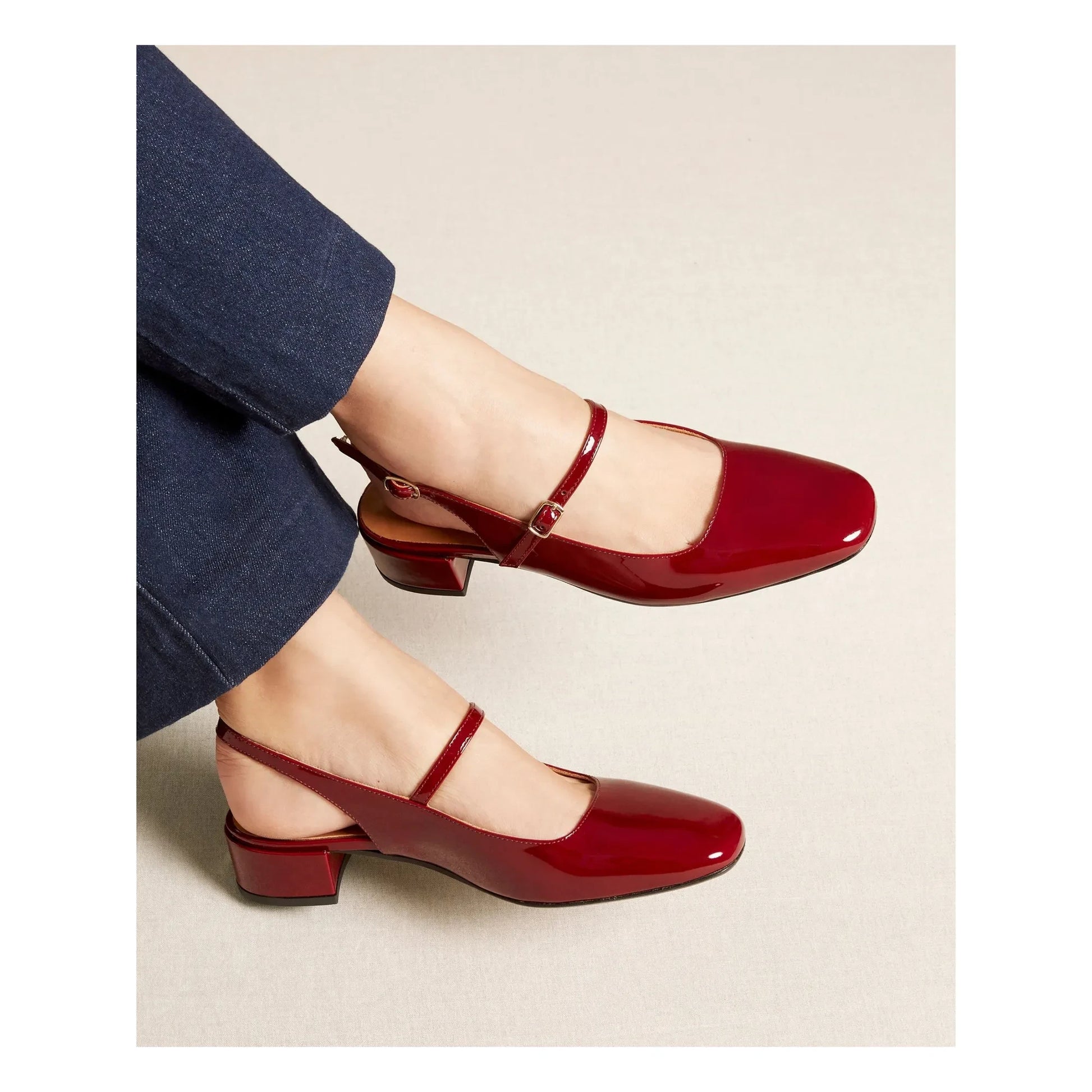 Rivecour - Ballerinas n°122 | Burgundy