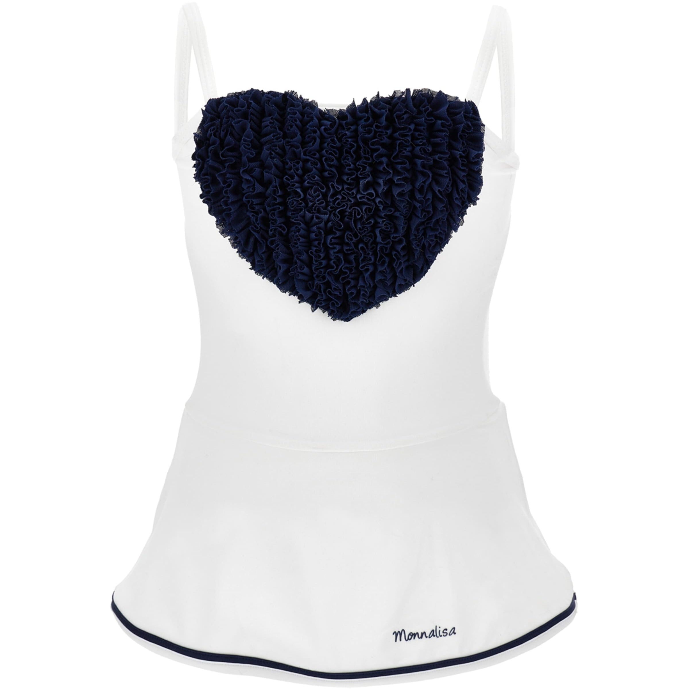 Ruched Heart Swimsuit (2-12 Years)