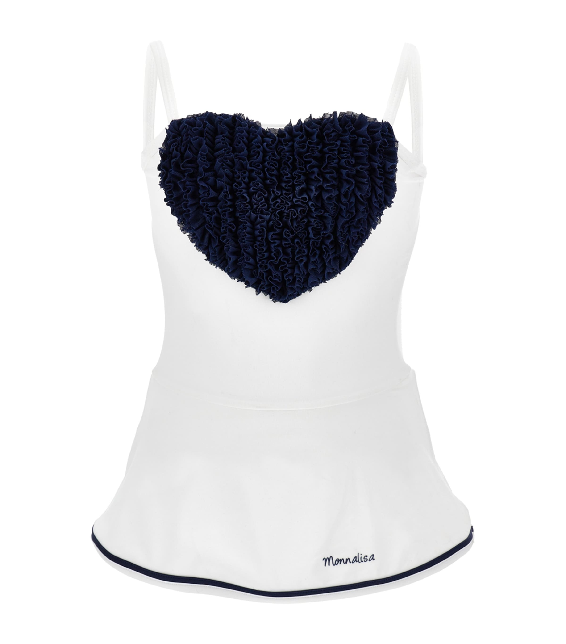 Ruched Heart Swimsuit (2-12 Years)