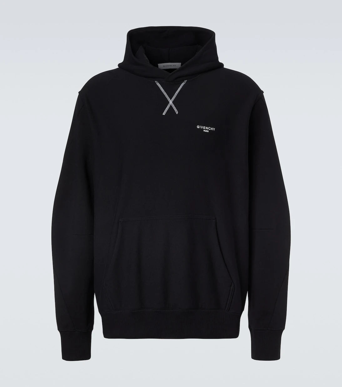 Givenchy - Logo cotton jersey hoodie