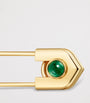 Yellow Gold and Aventurine C de Cartier Tie Pin