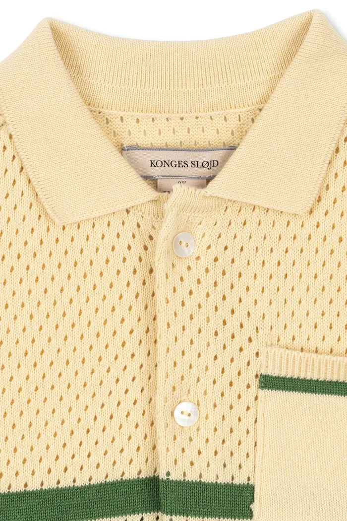 Konges Sløjd Çocuk Pamuk HAI KNIT SHIRT GOTS