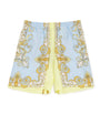 Versace Kids Silk Barocco Shorts (12 Months - 5 Years)