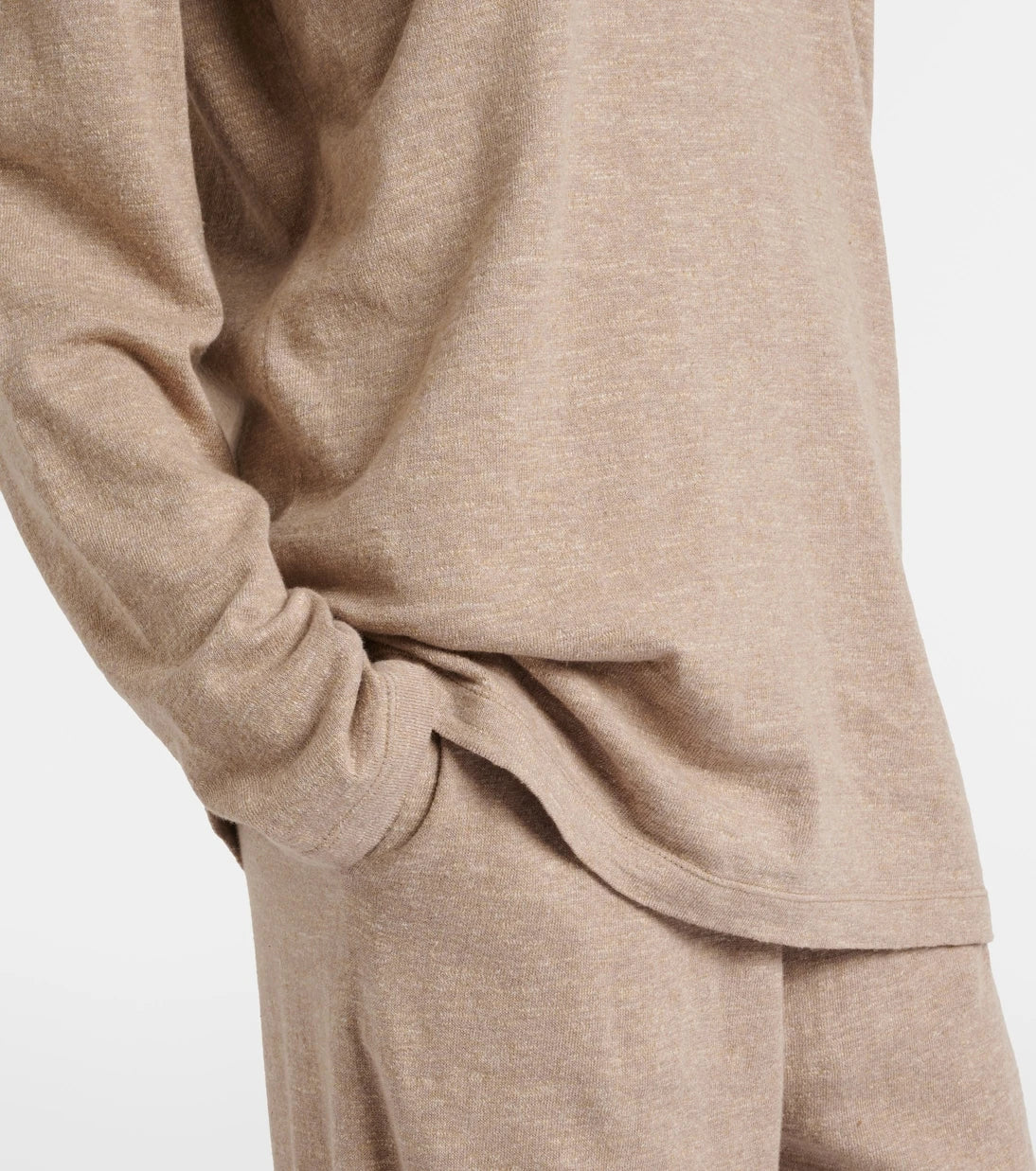 The Row - Niosa cotton and linen polo sweater