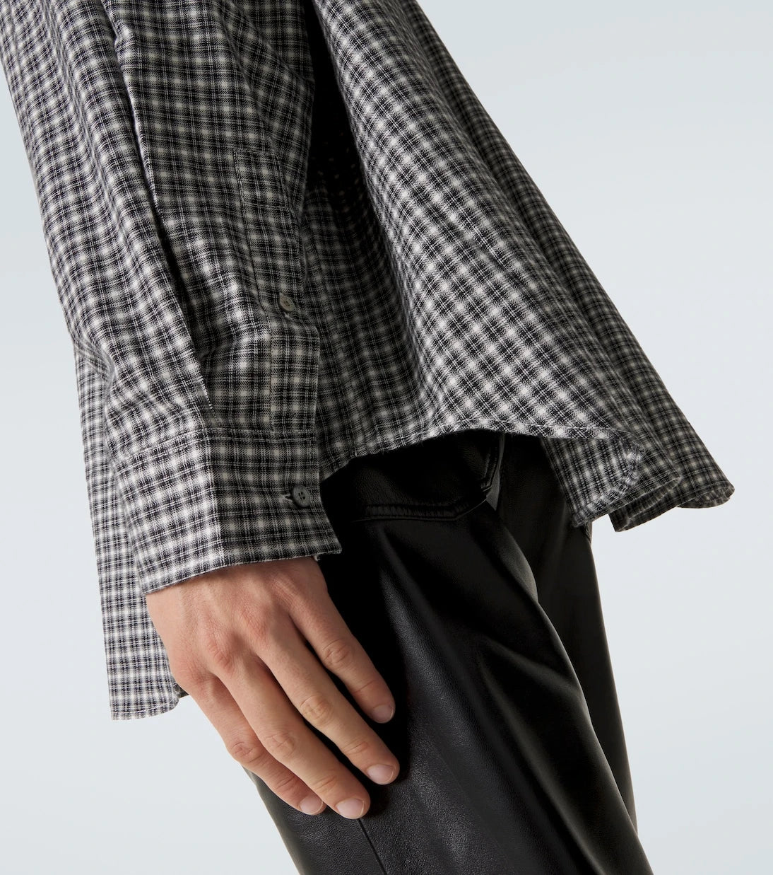 Acne Studios - Checked cotton flannel shirt