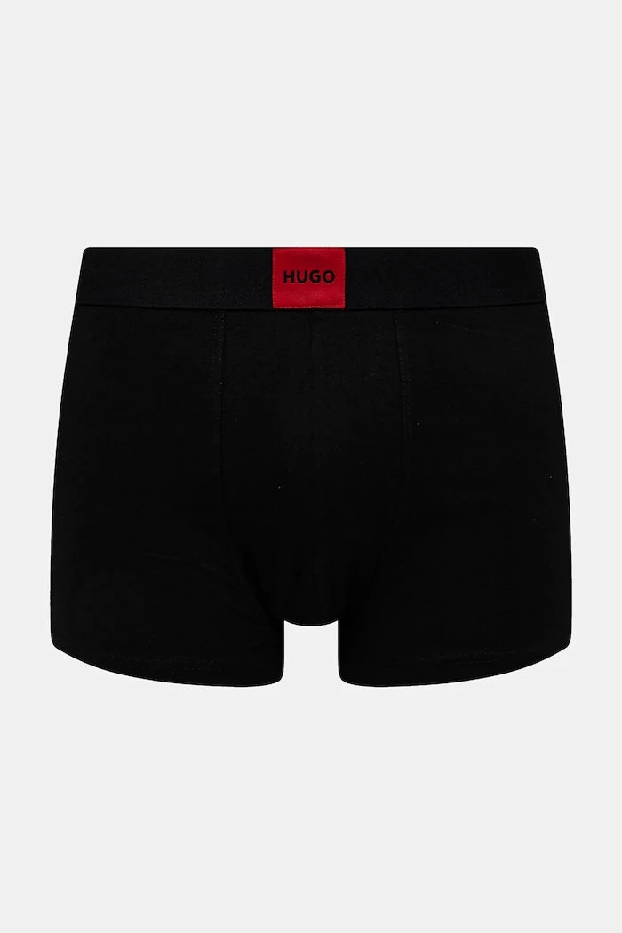 HUGO Erkek Pamuk Elastan Boxer TRUNK TRIPLET GALAXY 3'lü