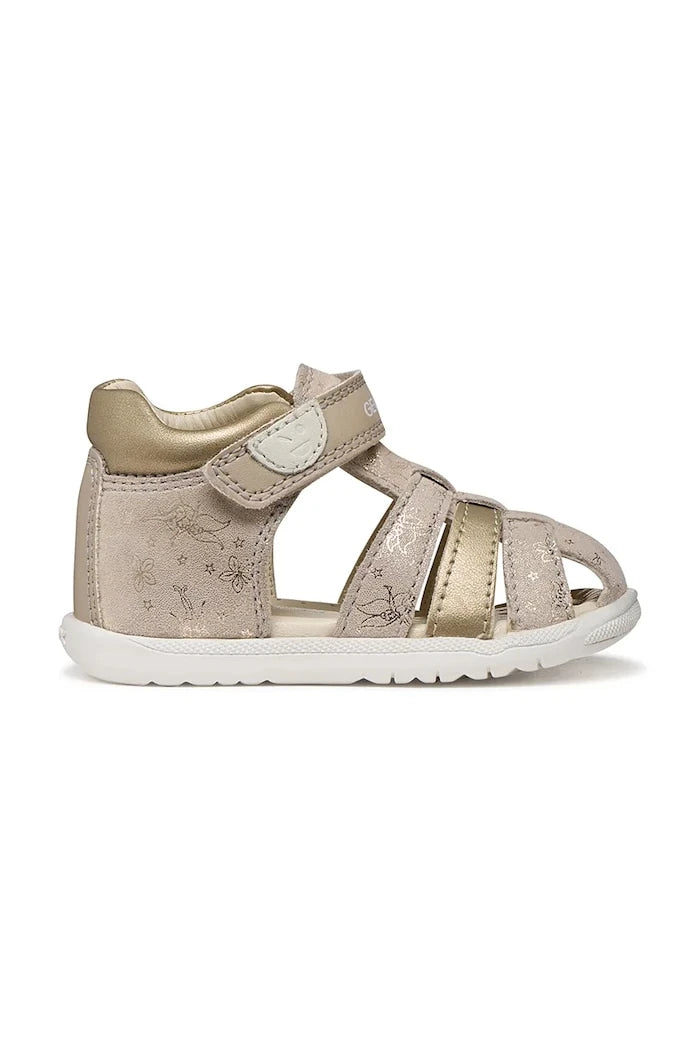 Geox kids' leather sandals SANDAL MACCHIA