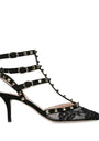 Lace Rockstud Pumps 65