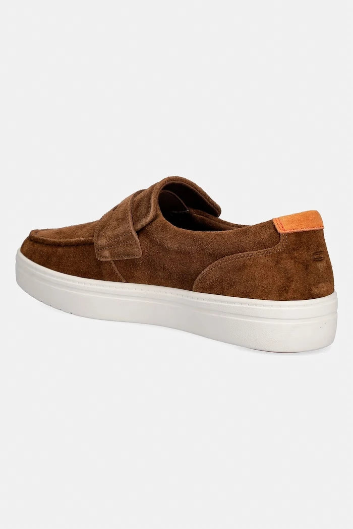 Tommy Hilfiger erkek süet mokasen MODERN LIGHT HYBRID SUEDE LOAFER