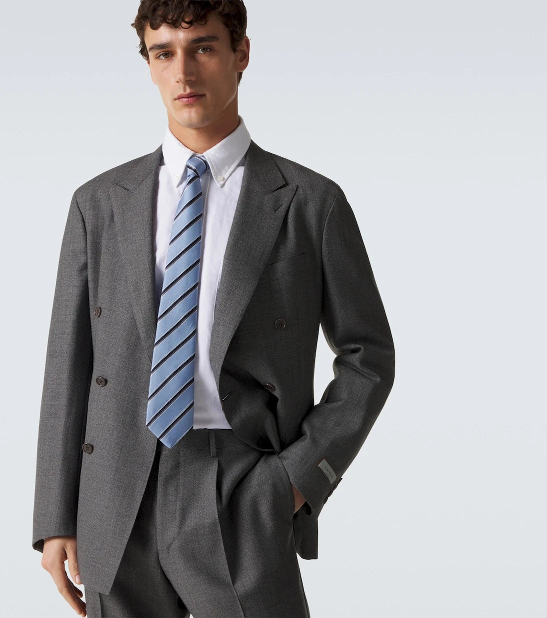 Canali - Striped silk tie