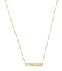 Yellow Gold and Diamond Mama Necklace