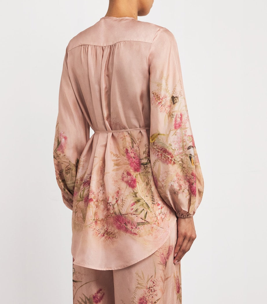 Zimmermann Silk Cascadian Tunic Top