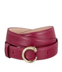 Red Leather Panthère de Cartier Belt (75cm)
