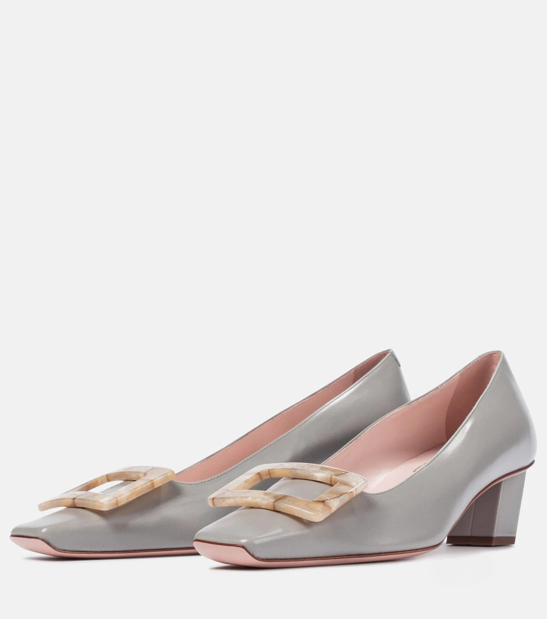 Roger Vivier - Belle Vivier leather pumps
