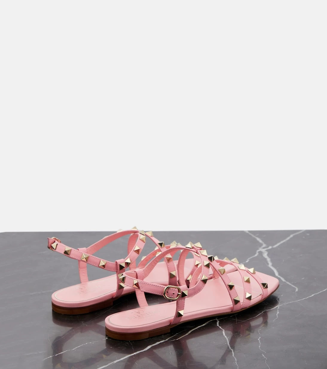 Valentino Garavani - Rockstud leather sandals