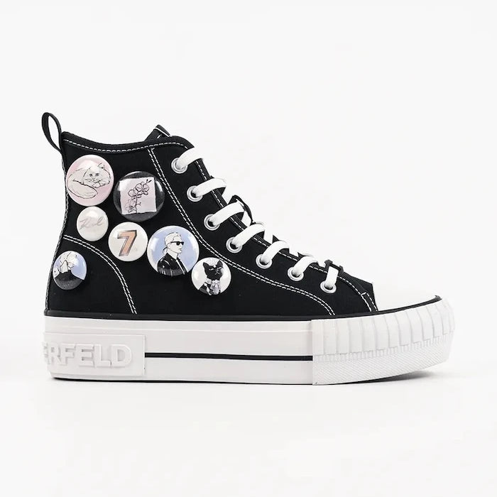Karl Lagerfeld Kampus Max високи кецове дамски