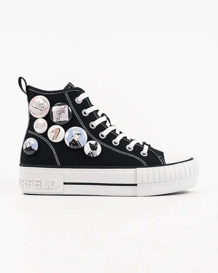 Karl Lagerfeld Kampus Max Kadın Yüksek Sneaker