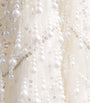 Pamella Roland Ivory Beaded Strapless Mini Dress