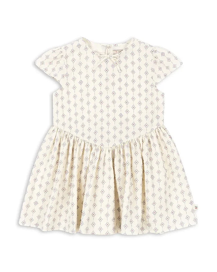 Konges Sløjd pamuklu yazlık elbise AVA DRESS GOTS