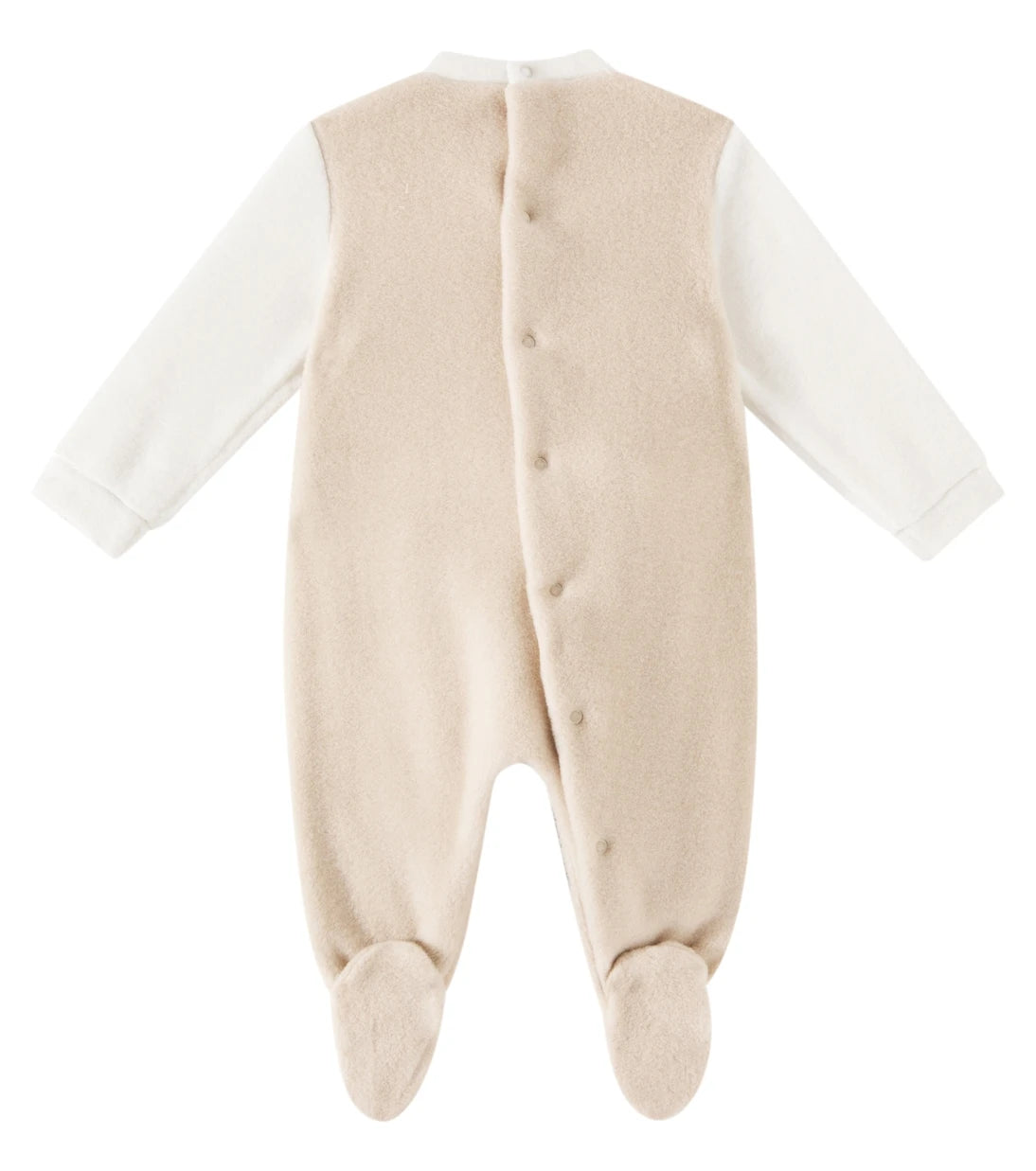 Il Gufo - Baby patch-appliqué onesie