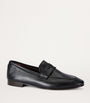 Bougeotte Black Leather Flaneur Loafers