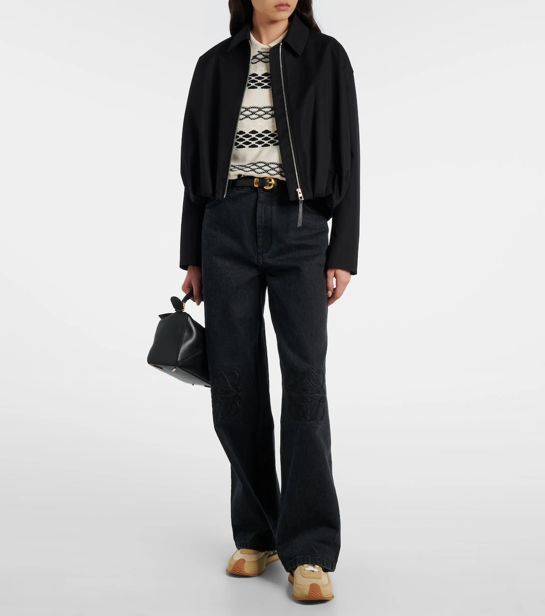 Loewe - Flow Runner suede sneakers