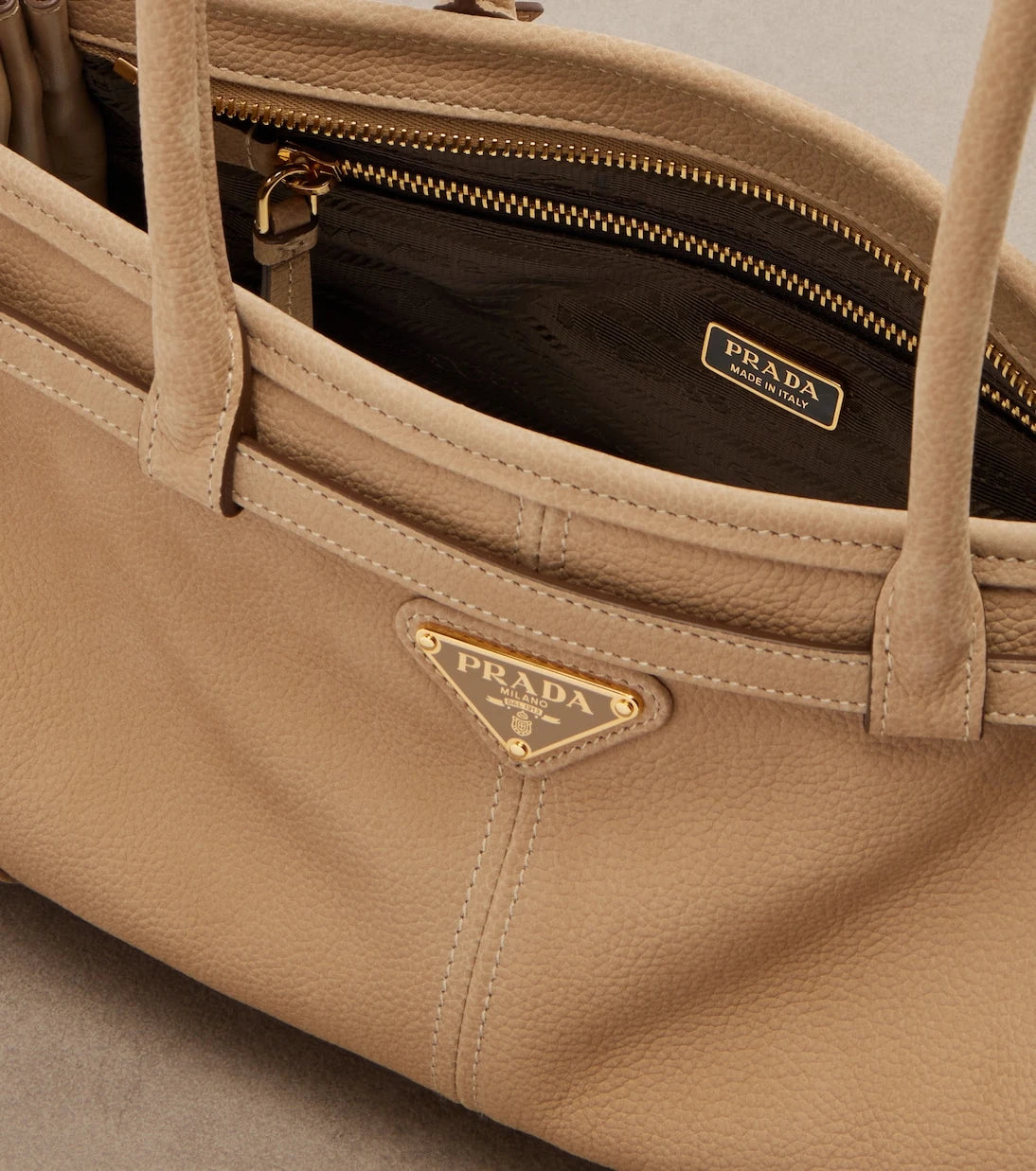 Prada - Prada Bonnie Medium leather shoulder bag