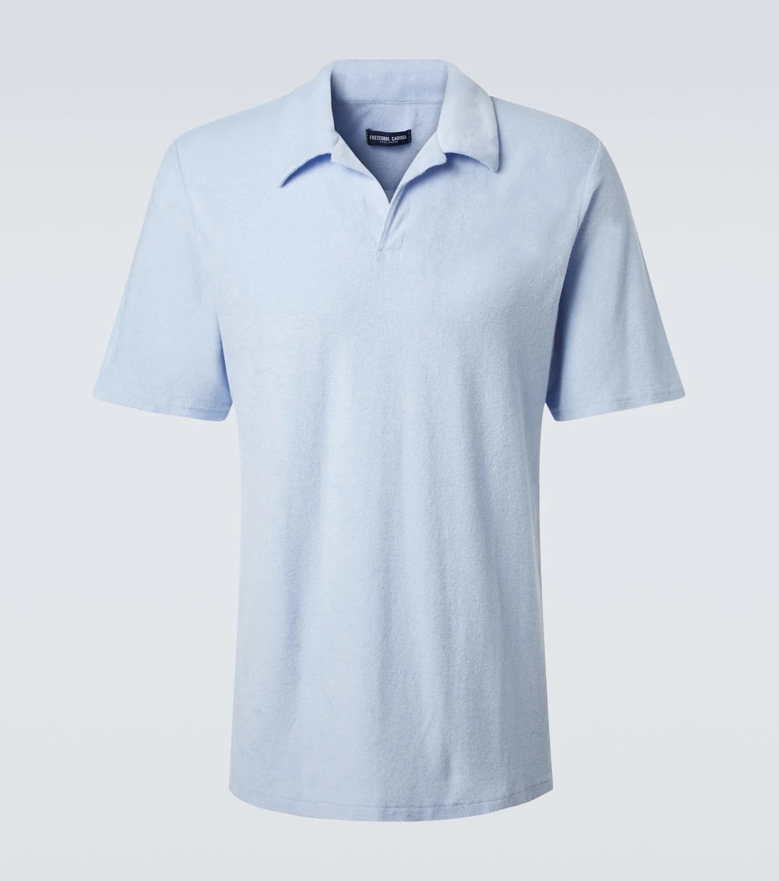 Frescobol Carioca - Faustino cotton-blend terry polo shirt