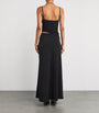 Christopher Esber Black Cut-Out Orbit Maxi Dress