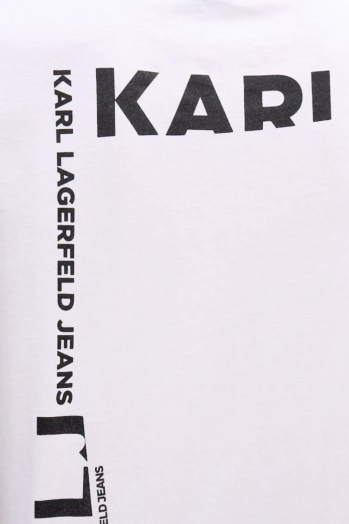 Karl Lagerfeld Jeans erkek pamuklu tişört