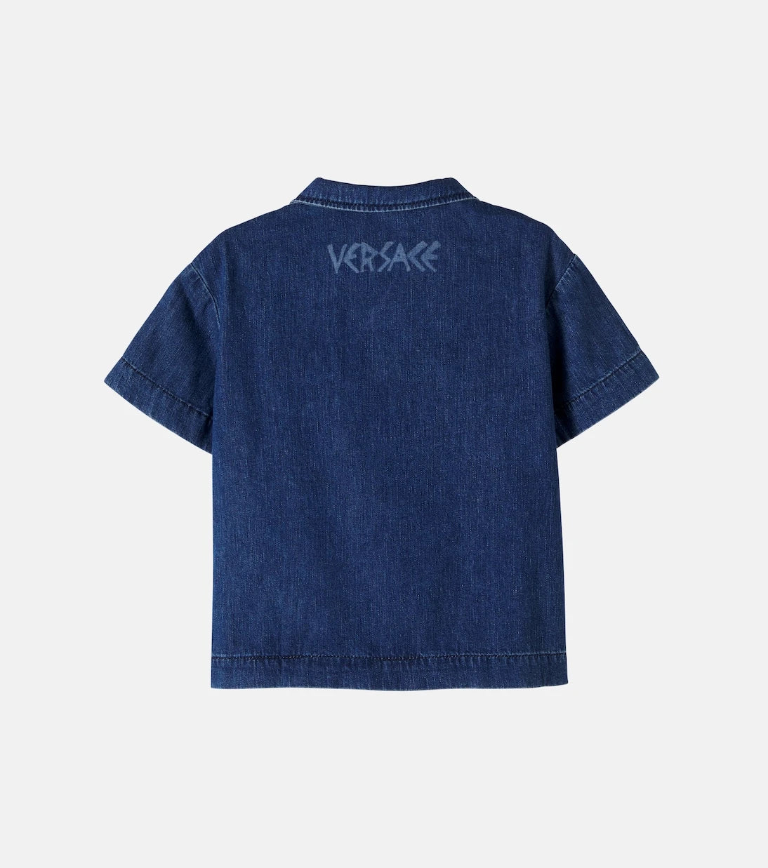 Versace Kids - Medusa denim shirt