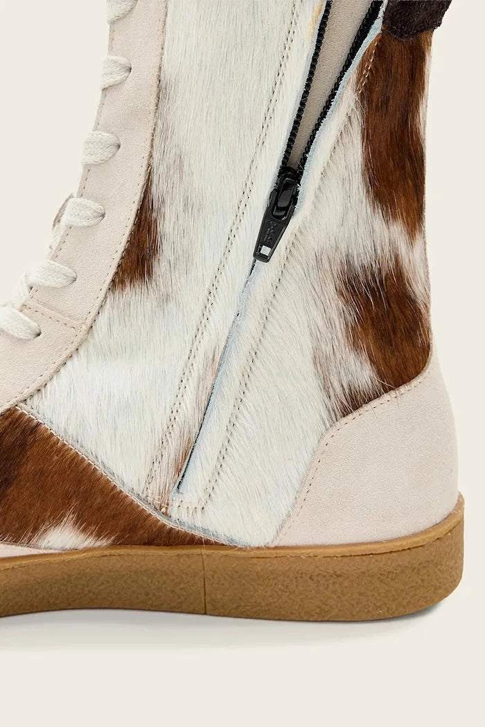 Кожени маратонки AllSaints Louise High Top