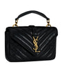 Saint Laurent Black Mini College Shoulder Bag