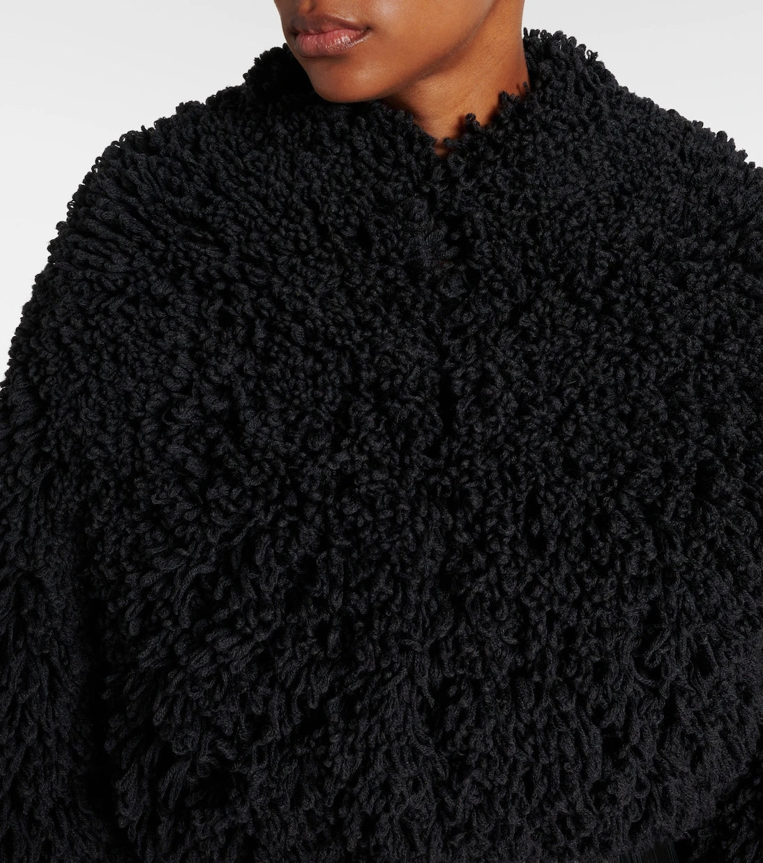 Alaïa - Faux fur jacket